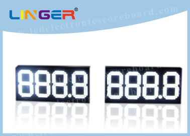 888.8 ψηφιακά σημάδια τιμής του φυσικού αερίου, ηλεκτρονικό άσπρο χρώμα πινάκων διαφημίσεων τιμών του πετρελαίου