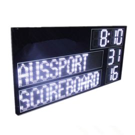 Υψηλός φωτεινότητας AFL ηλεκτρονικός πίνακας βαθμολογίας γρύλων ποδοσφαίρου οδηγημένος πίνακας βαθμολογίας με το οδηγημένο όνομα ομάδας