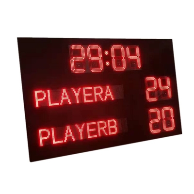 Ηλεκτρονικός πίνακας βαθμολογίας ποδοσφαίρου Qutar με το όνομα χώρας