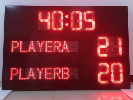 Ηλεκτρονικός πίνακας βαθμολογίας ποδοσφαίρου Qutar με το όνομα χώρας