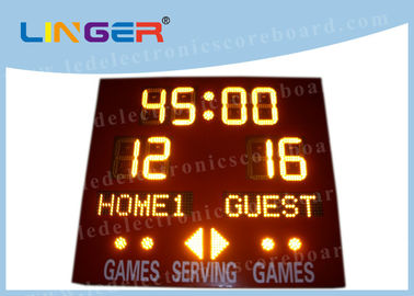 8inch τα ηλέκτρινα ψηφία με το γραφείο κόκκινου χρώματος οδήγησαν τον ηλεκτρονικό πίνακα βαθμολογίας για τον αθλητισμό σόφτμπολ