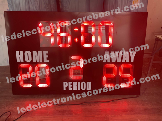 Πίνακας βαθμολογίας IP65 ποδοσφαίρου των τυποποιημένων οδηγήσεων Ecomomy ηλεκτρονικών αδιάβροχος