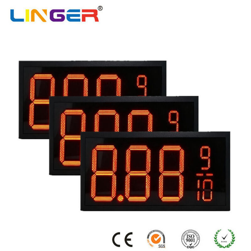 Easy Installation LED Gas Price Sign Low Maintenance Digital Signs For Gas Station